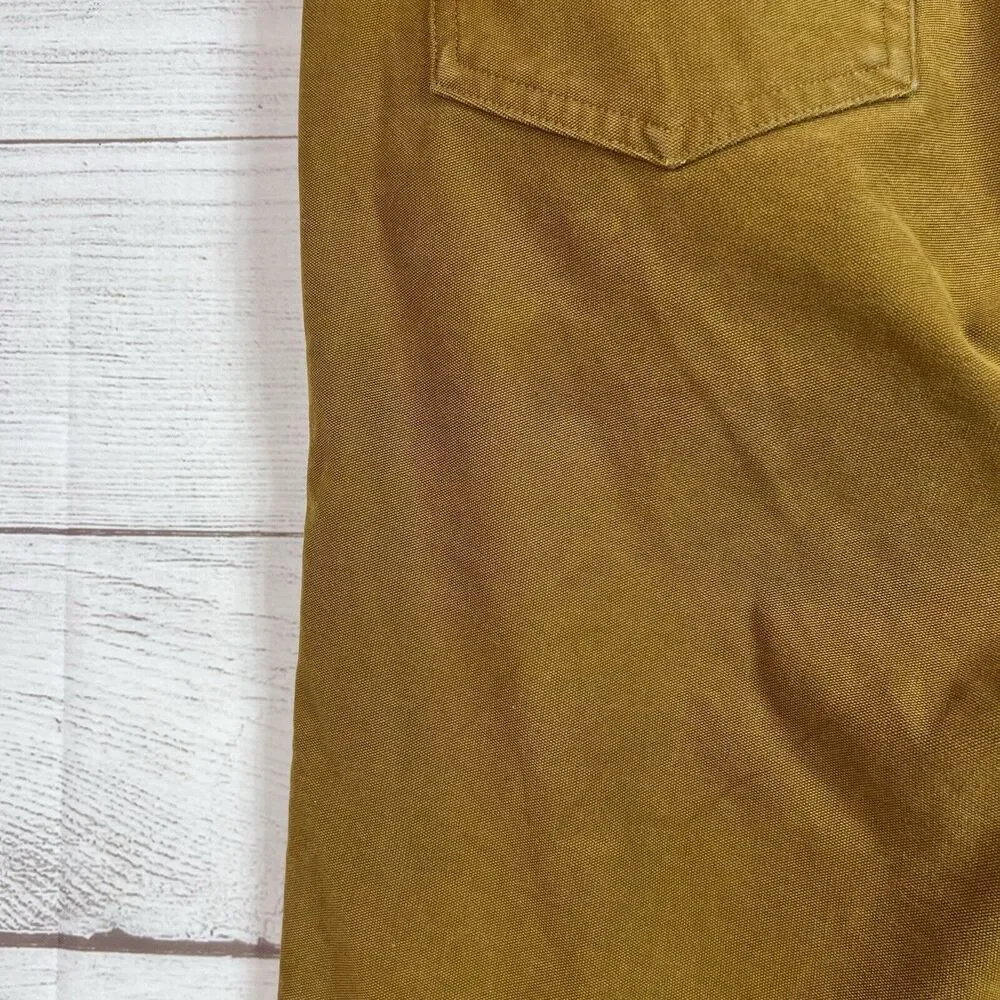 LULULEMON Mens Brown Chino Outdoor Skinny Pants Size 31